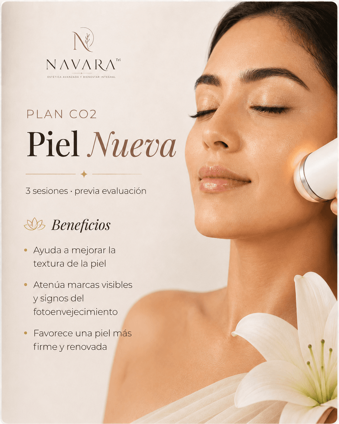 Promoción Piel Nueva CO2 en Navara