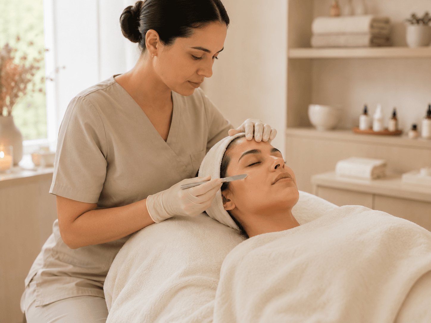 Tratamiento de Dermaplaning en Navara